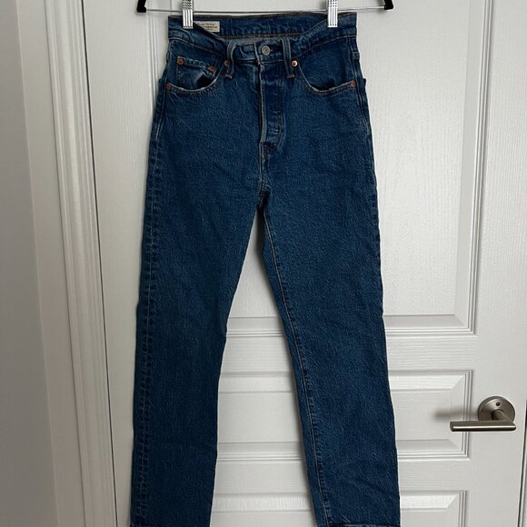 Levis 501 Ribcage Jeans - Picture 1 of 4